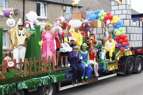 Kirkcudbright Parade August 2025 